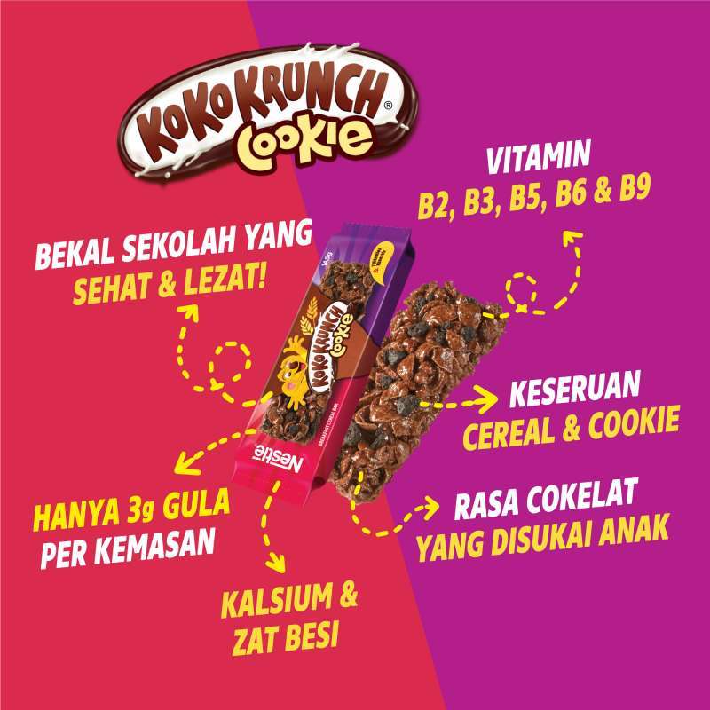 Koko Krunch Cookie Bar