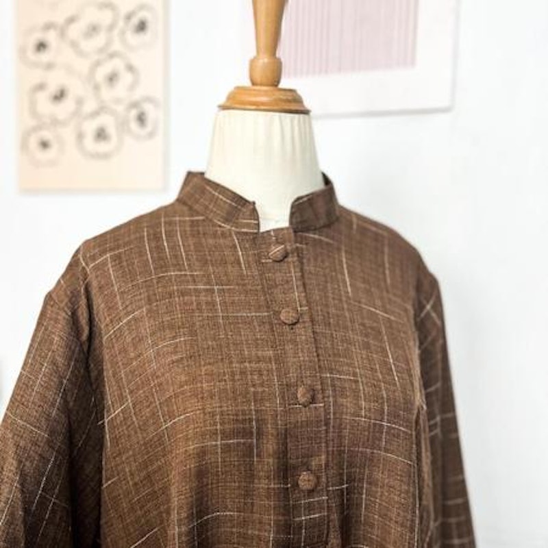 Tsurayya Abaya Nuna Linen Motif 5