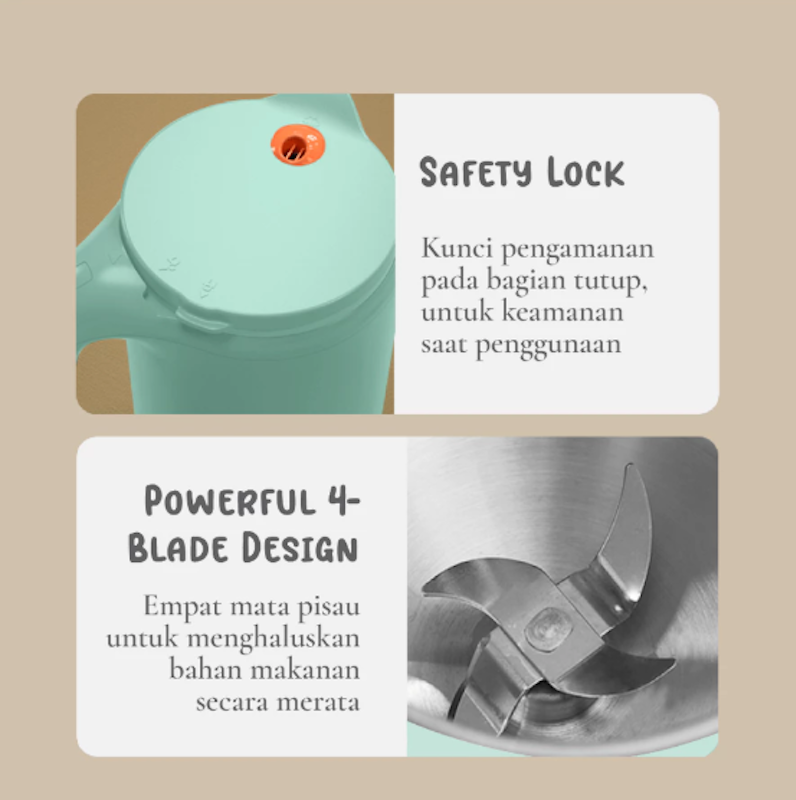 OONEW Baby Food Maker Soya Series 5