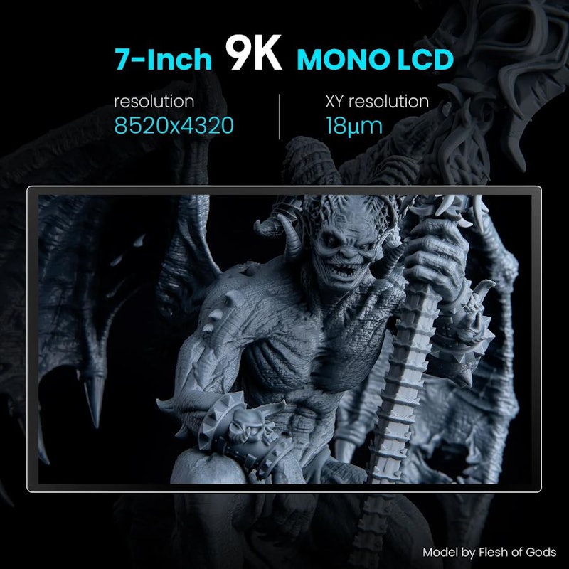 Elegoo Mars 4 9K Resin 3D Printer 4