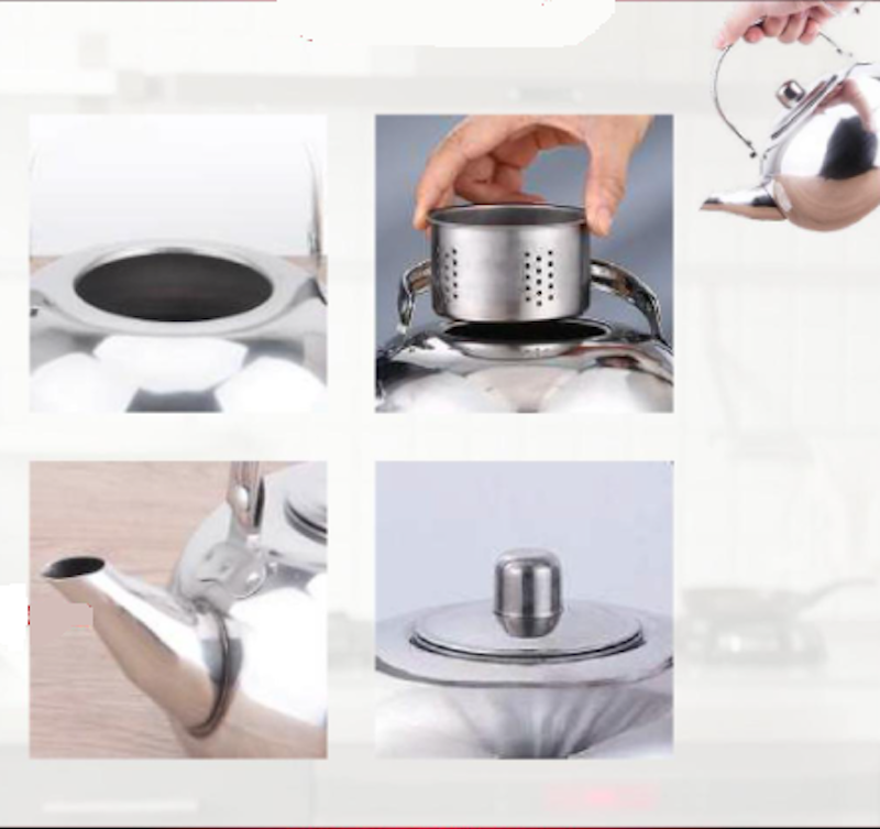 Teko Stainless Bulat 1,2 L 1,6 L 2,2 L 2