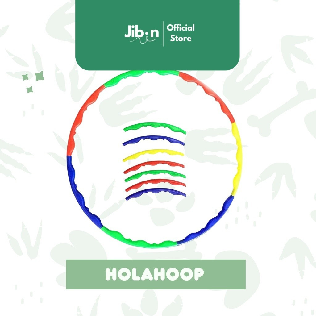  JIBIN Hula Hoop Plastik 8 Batang
