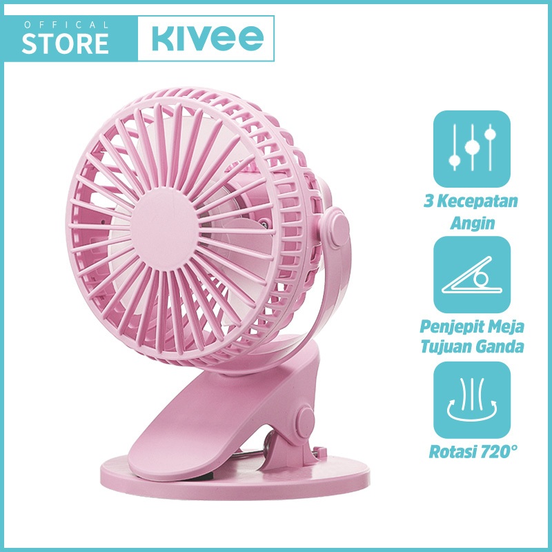 Guangdong Yilian Industrial Kivee Clip Mini Fan 