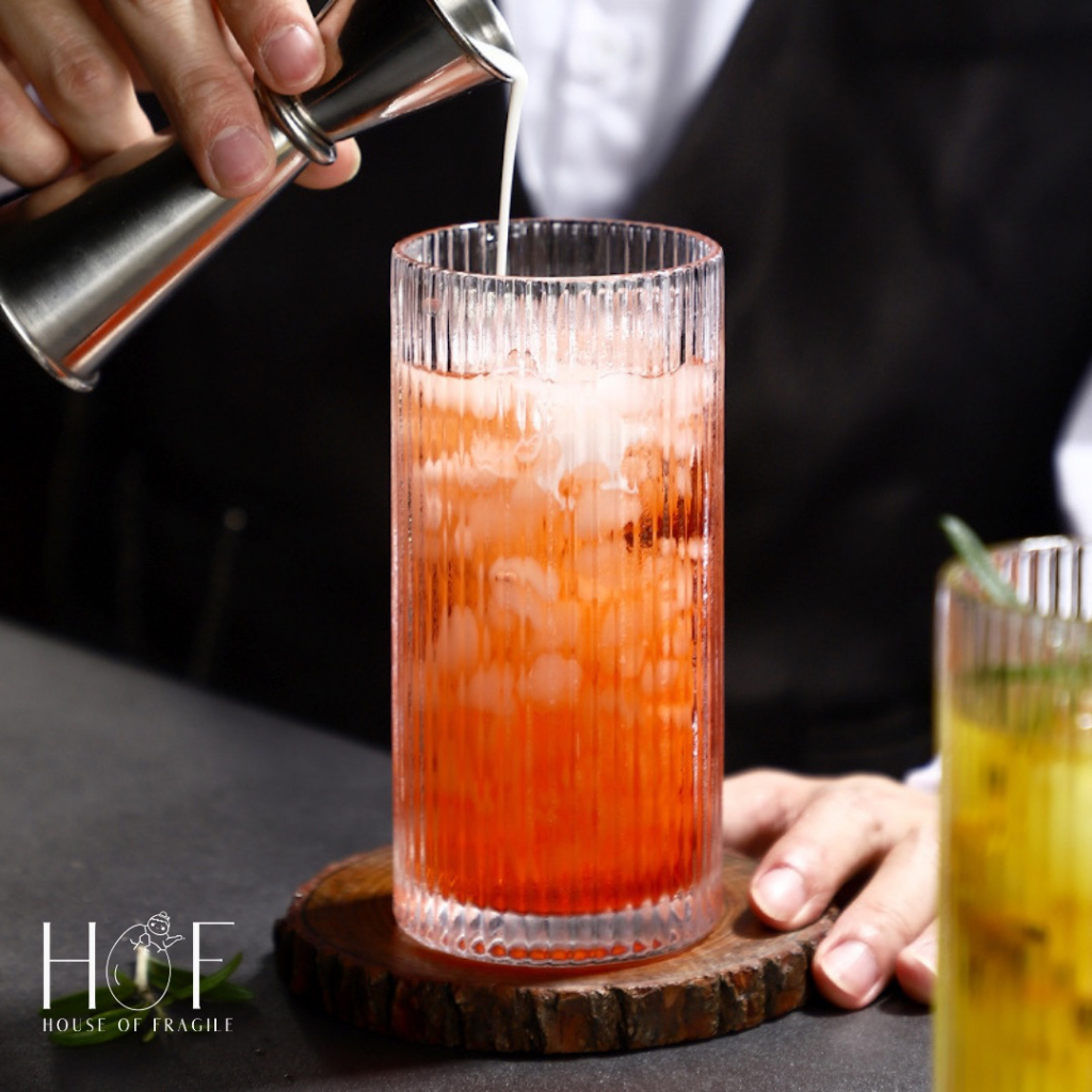 House of Fragile TATSU Gelas Kaca Stripe