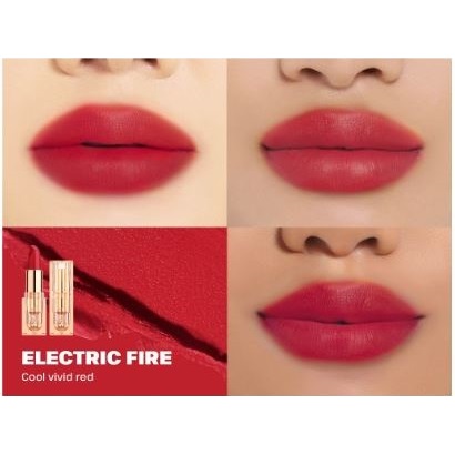 Cloud Kiss Refillable Powder Lipstick - Electric Fire 2