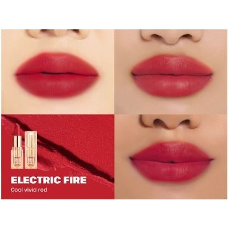 Cloud Kiss Refillable Powder Lipstick - Electric Fire 2