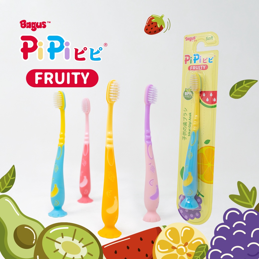 Bagus PiPi Fruity Toothbrush 2