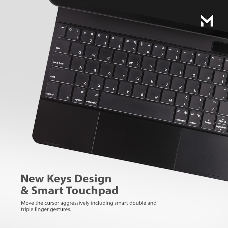 MILS 360 Floating Magic Keyboard Case iPad Air Pro 4