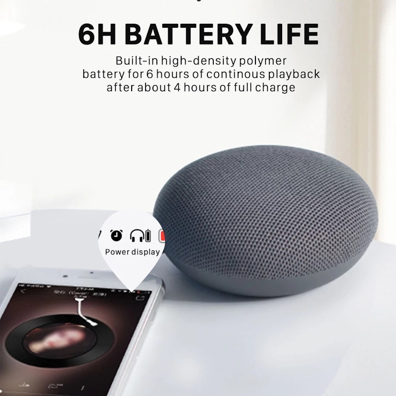 KiiP Fabric Wireless Speaker Y6 4