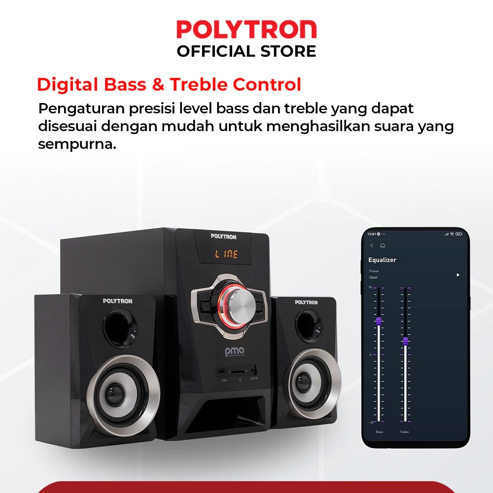 POLYTRON Polytron Multimedia Speaker PMA 9321 /B