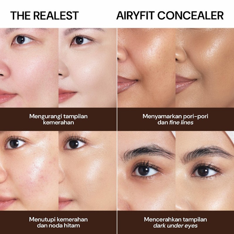 Rosé All Day The Realest AiryFit Concealer Sand 4