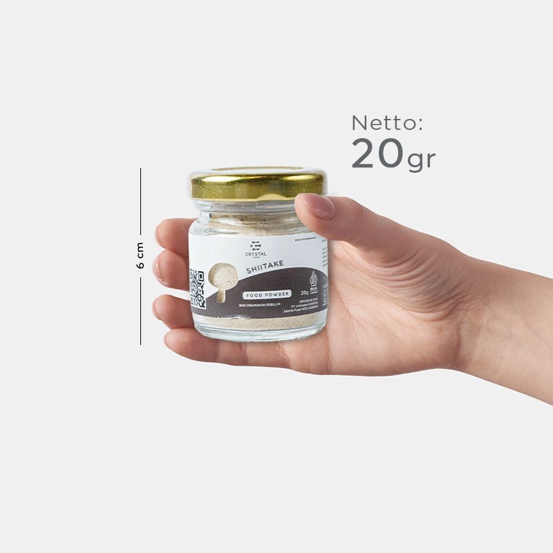 Urchindize Indonesia CRYSTAL FARM Shiitake Food Powder