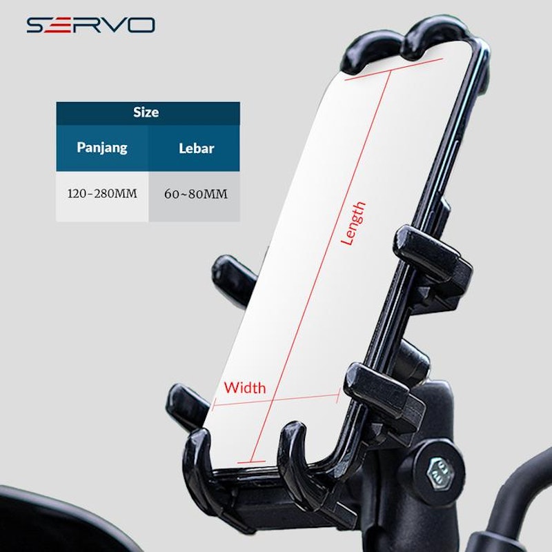 Servo Road Phone Holder 5