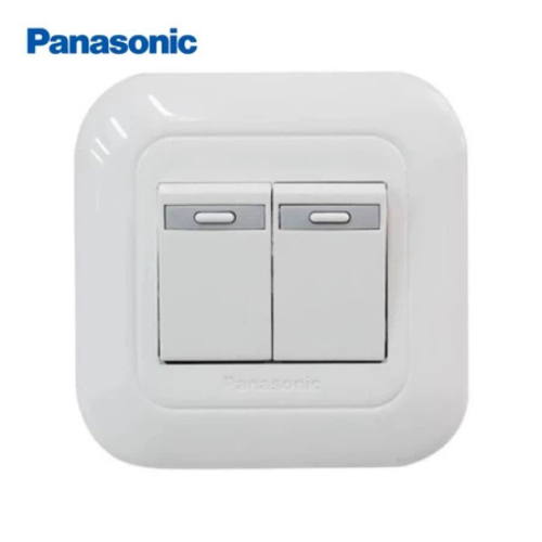  Panasonic Saklar Seri/Double 2 Gang WEJ78029 WEJ78029 
