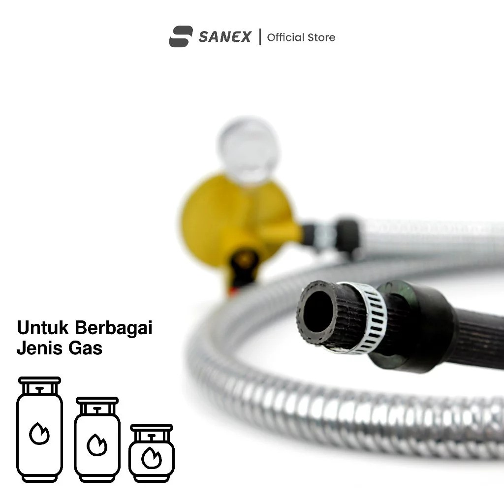Indo Surya Kencana Sanex Selang Regulator Gas  SN-R181
