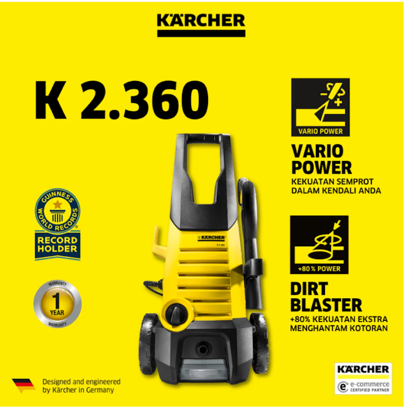 Karcher High Pressure Washer K 2.360