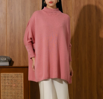  Suetercloth Cassia Knit Batwing Sweater
