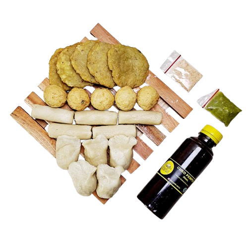 Pempek Zerin Paket Campur 20 Pcs + Cuko 250ml 1
