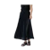 null InKano Ripple Rok Plisket Wanita Flowy Black 1