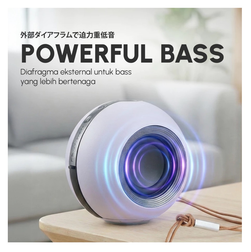 Nakamichi Nakamichi My Music Hue Halo Portable Wireless Speaker