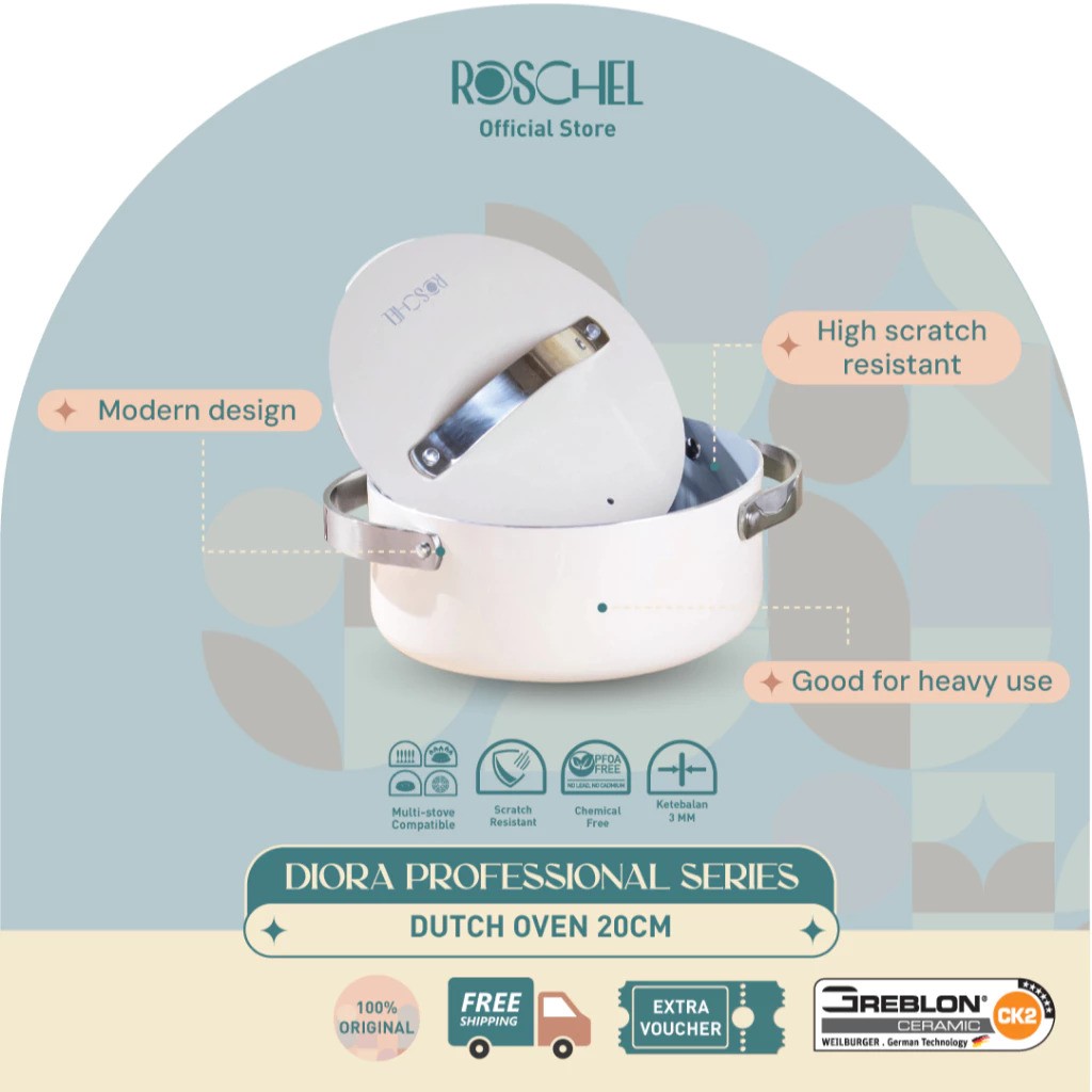 Roschel Diora Professional Dutch Oven