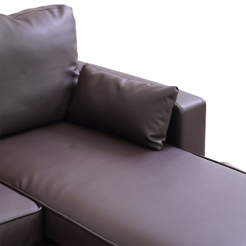Selma Leander Sofa Modular Sudut Kulit 4