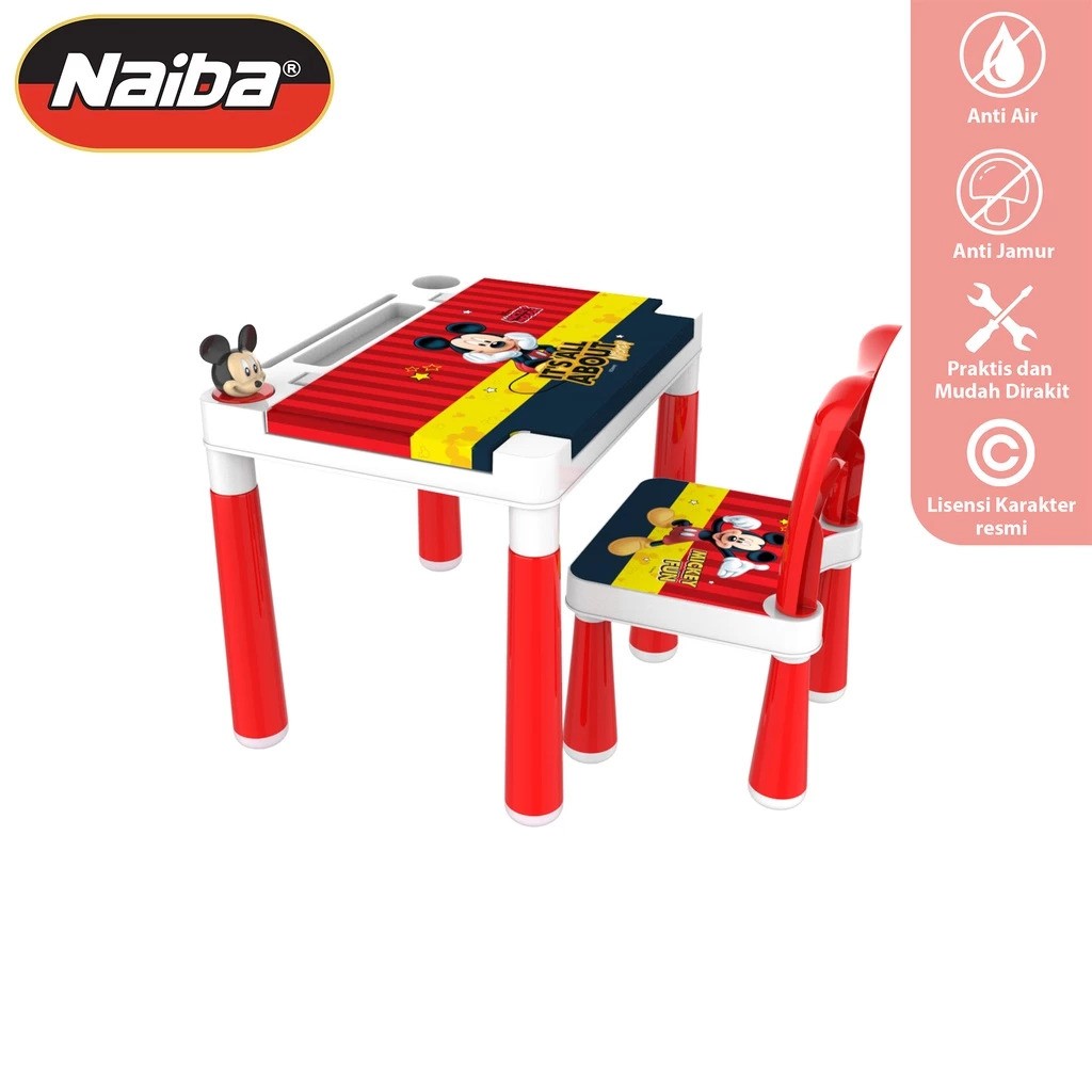 Naiba Houseware Naiba Meja & Kursi Junior 1251 MCR