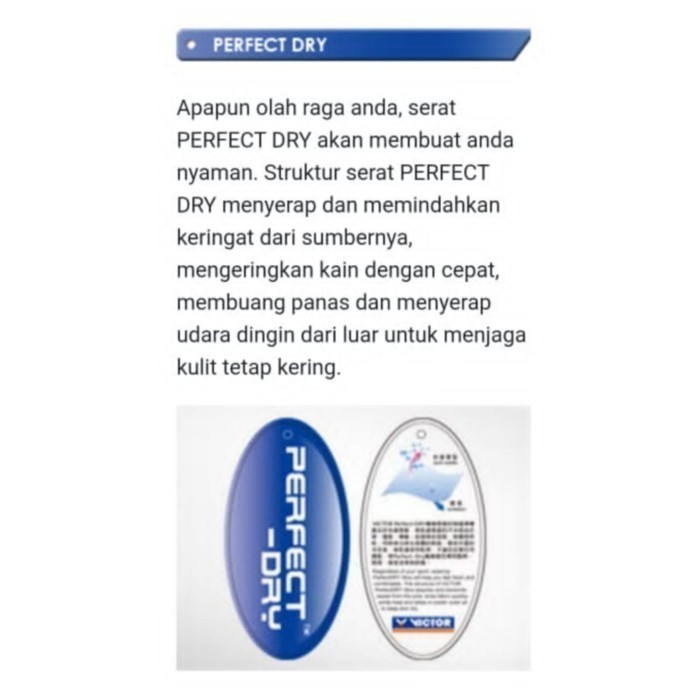 VICTOR Jersey Perfect Dry  T-70013