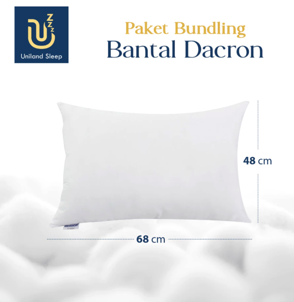 Quantum Tosan Internasional Uniland® Sleep Bundling Bantal + Guling
