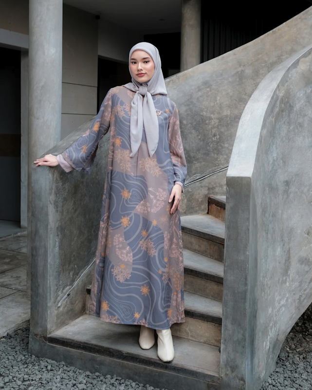 Luny Dark Grey Gamis 4