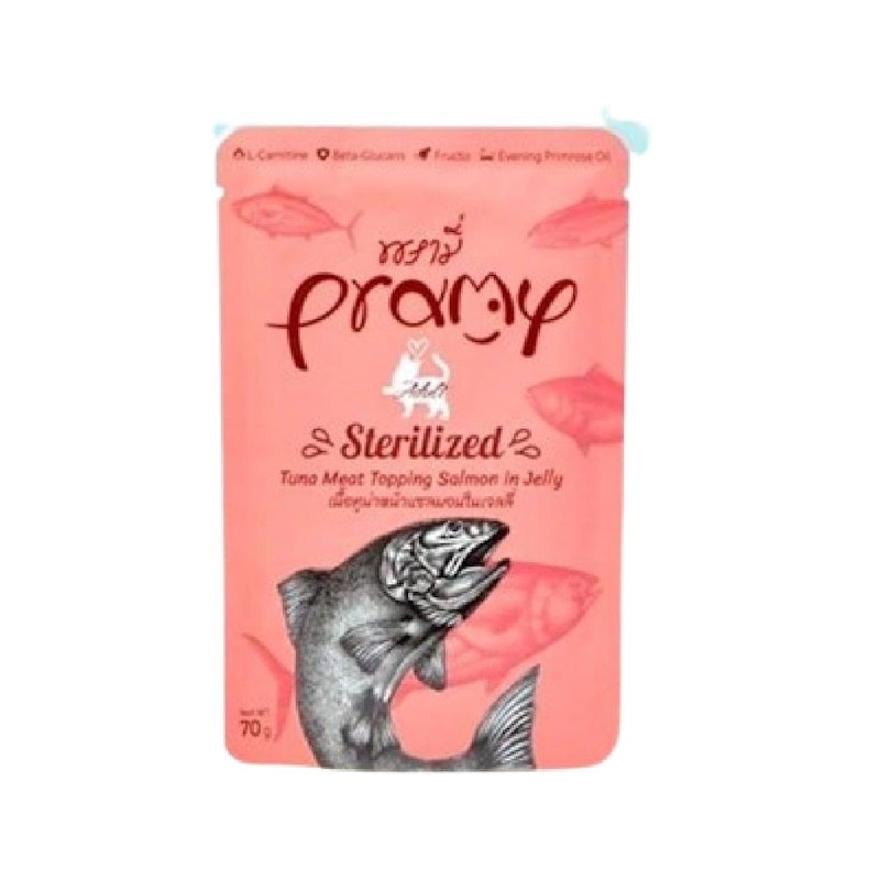Pramy Pouch in Jelly Wet Cat Food 70 GR 1