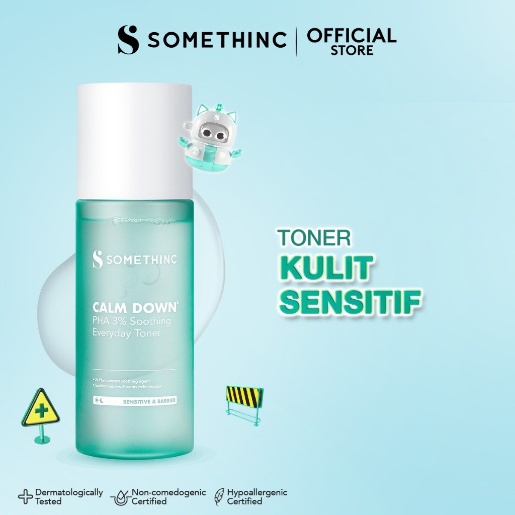 Royal Pesona Indonesia  SOMETHINC Calm Down! PHA 3% Soothing Everyday Toner