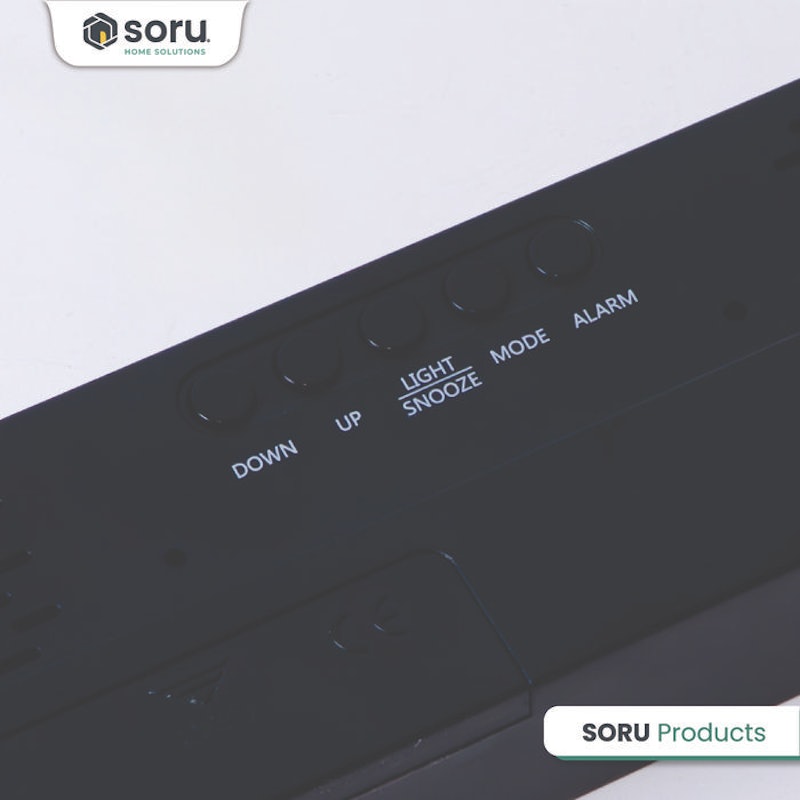 SORU Jam Meja Digital Smart LED 2