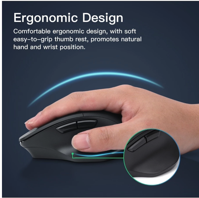 Goojodoq Wireless Mouse 4000DPI 3