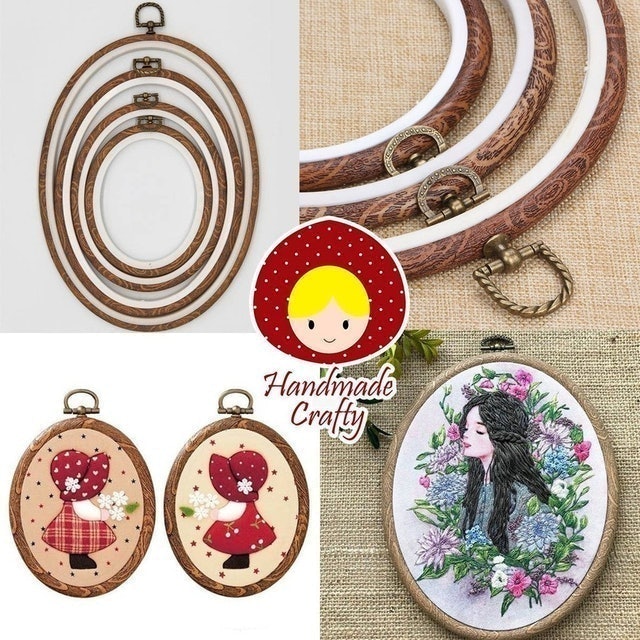 Oval Embroidery Hoop 3