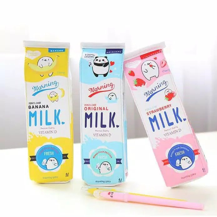 Milk Pencil Case