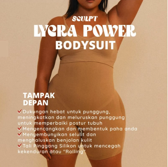  SCULPT Lycra-Power Bodysuit