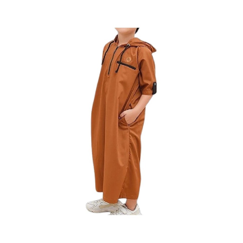 Kawan Muslim Jubah Gamis Hoodie 1