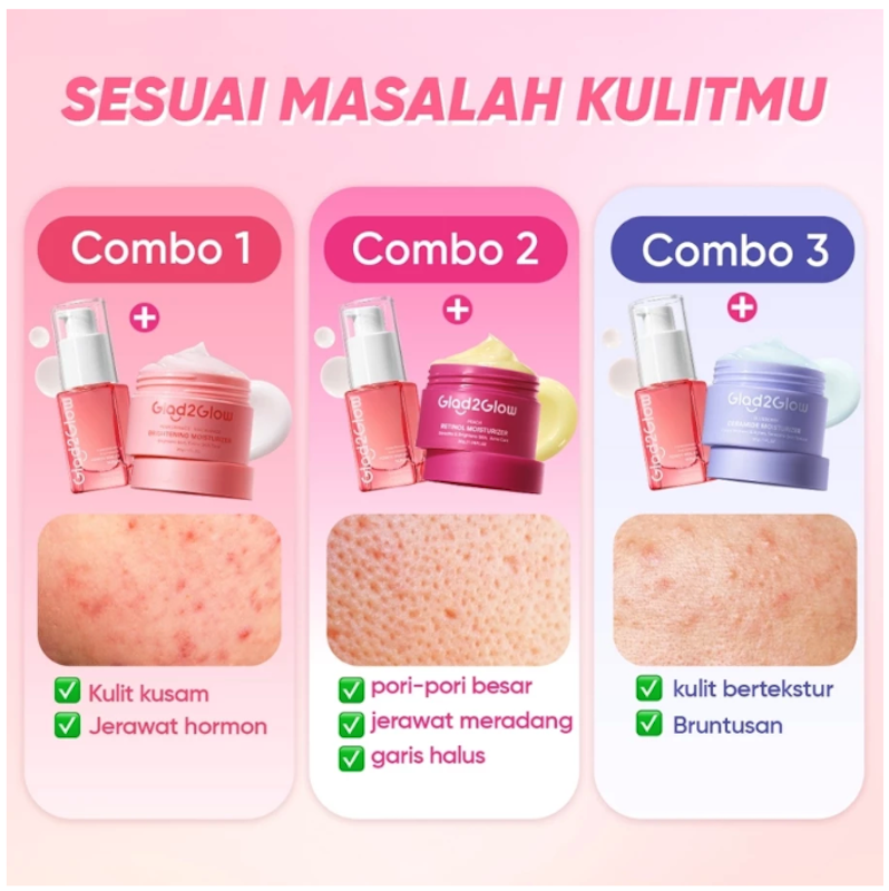 Glad2Glow Pomegranate Niacinamide Power Bright Serum 3
