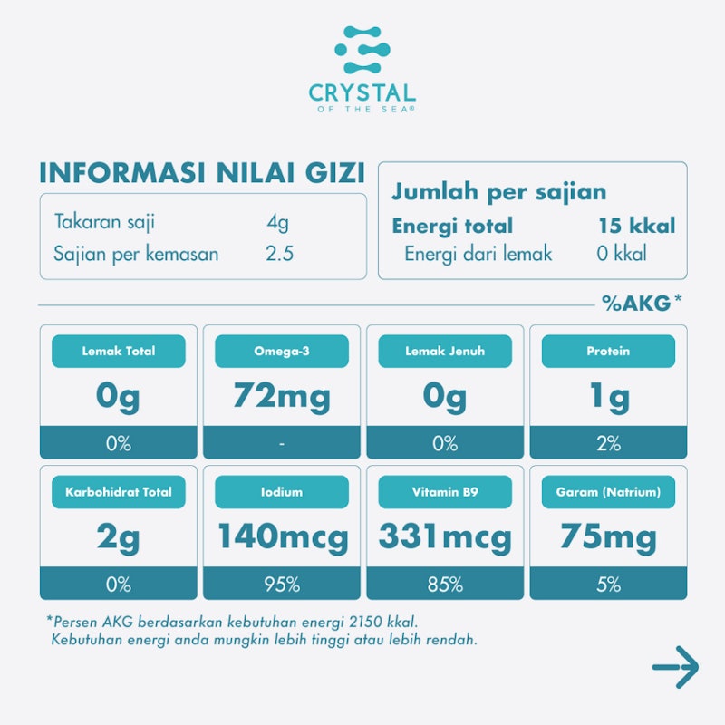 Crystal of the Sea Seaweed Powder 5
