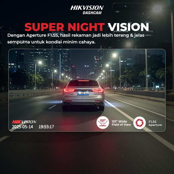 Hikvision Dash Cam 3.5K  C8 PRO