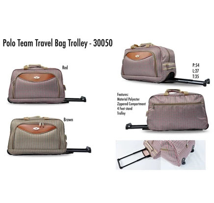  Polo Team Tas Travel Bag Troli 30050