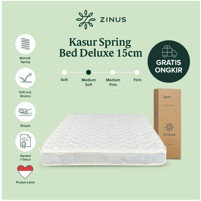 Zinus Furniture Indonesia Zinus Spring Bed Deluxe