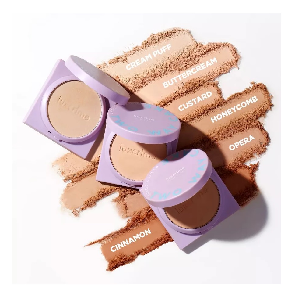 Blur & Cover Two Way Cake Silk Glow Honeycomb 2