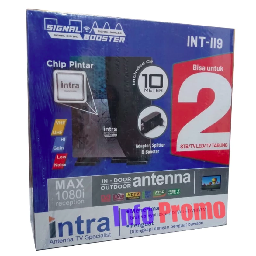 Intra Antena TV Digital  ｜ INT-119