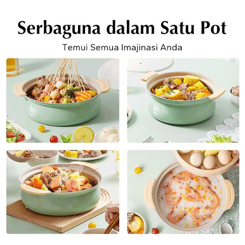 Redchef® Panci Sup Batu Keramik 4