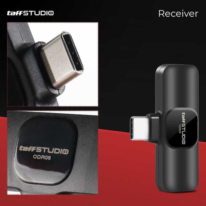 Jakarta Digital Nusantara Taffware Wireless Lavalier Lapel Portable Microphone