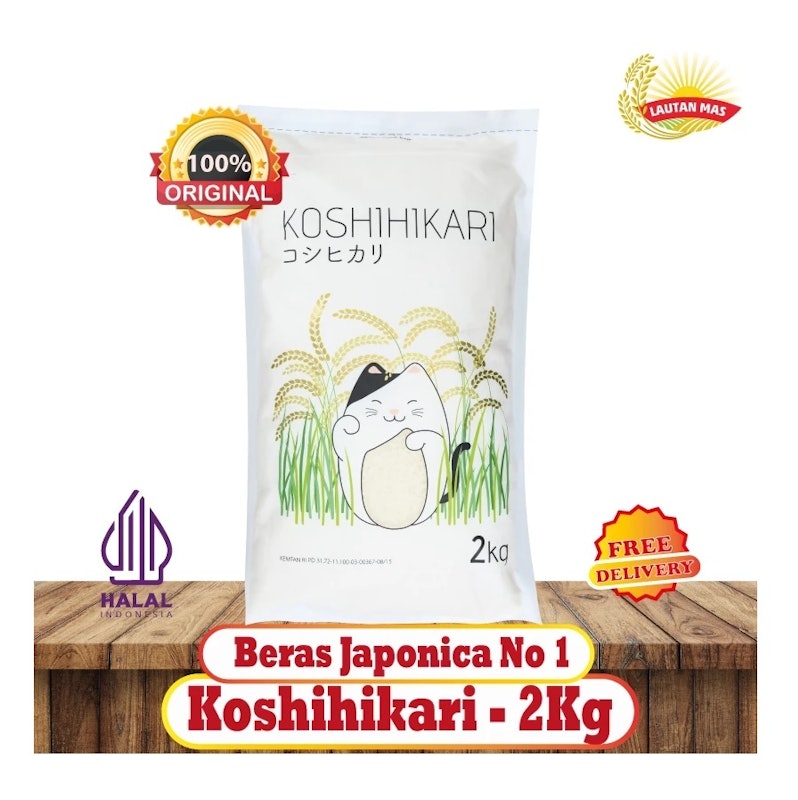 Koshihikari Beras Japonica 2 kg 2