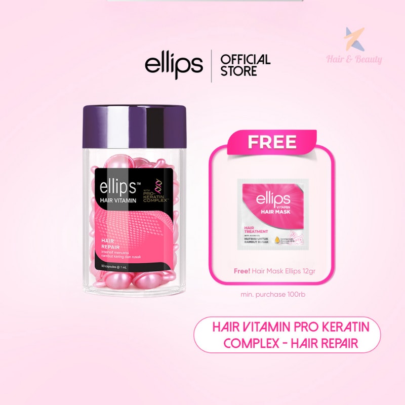 Ellips Hair Vitamin Pro Keratin Hair Repair Jar 2