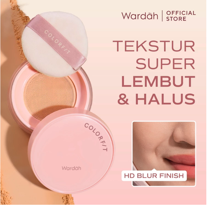 Paragon Technology and Innovation Wardah Colorfit HD Blurify Loose Powder 32N Neut Beige